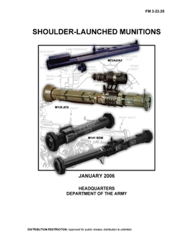 Paperback FM 3-23.25 Shoulder-Launched Munitions Book
