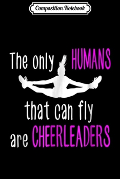 Composition Notebook: Cheerleading Pretty Little Flyer Cheer Quotes s Journal/Notebook Blank Lined Ruled 6x9 100 Pages