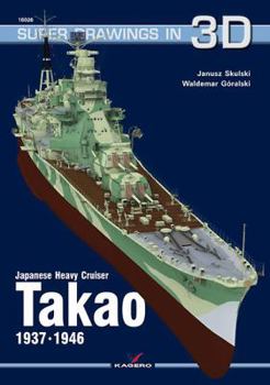 Paperback Japanese Heavy Cruiser Takao 1937-1946 Book