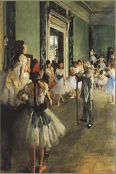 Degas: The Dance Class: Ballerinas at Dancing Class Impressionism Art College Ruled Blank Lined Writing Journal