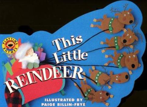 Hardcover This Little Reindeer Book