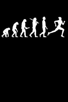 Läufer Notizbuch: A5 Kariert 108 Seiten - Laufen Evolution Notizheft - Geschenk für Läufer & Jogger (German Edition)