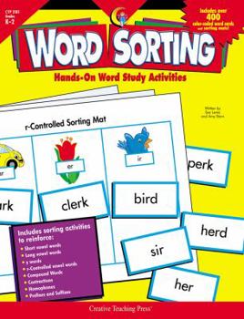 Paperback Word Sorting Book