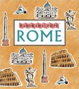 Hardcover Rome: A Three-Dimensional Expanding City Skyline. Illustrated by Kristyna Litten Book