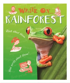 Hardcover Write On: Rainforests Book