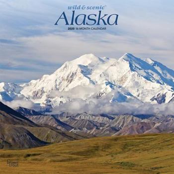 Calendar Alaska Wild & Scenic 2020 Square Book