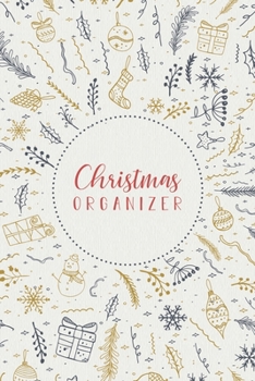 Paperback Christmas Organizer: A Guided Planner for Holiday Party Planning Book