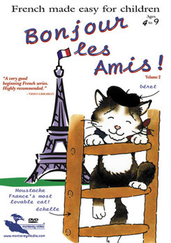 DVD Bonjour Les Amis Volume 2 [French] Book