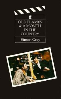 Paperback Old Flames; And, a Month in the Country Book