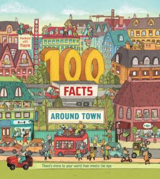 Hardcover 100 Facts Around Town Book