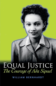 Paperback Equal Justice: The Courage of Ada Sipuel Book