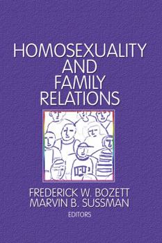 Hardcover Homosexuality and Family Relations Book