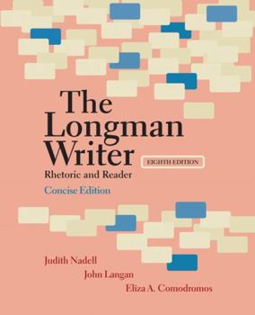 Paperback The Longman Writer: Rhetoric and Reader Book
