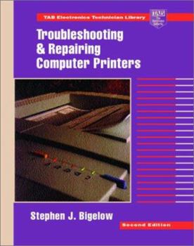 Hardcover Troubleshooting and Repairing Computer Printers Book