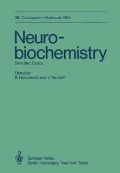 Paperback Neurobiochemistry: Selected Topics Book