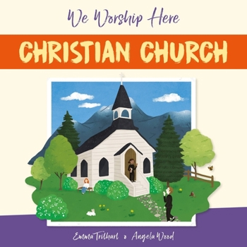 Paperback We Worship Here: Christian Church Book