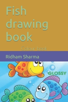 Paperback Fish drawing book: Colour book