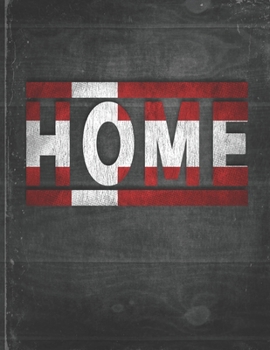 Home: Denmark Flag Personalized Retro Gift for Danish Retired Coworker Friend Party  Undated Planner Daily Weekly Monthly Calendar Organizer Journal