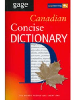 Paperback Gage Canadian concise dictionary Book