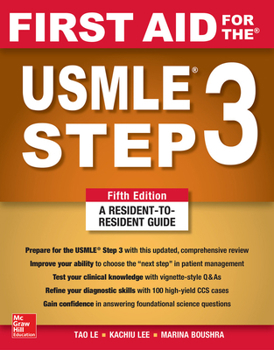 Paperback First Aid for the USMLE Step 3, Fifth Edition Book