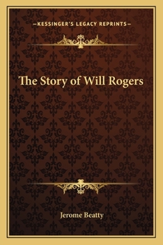 Paperback The Story of Will Rogers Book
