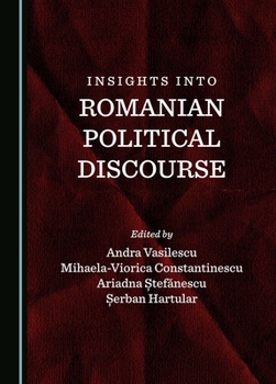 Hardcover Insights into Romanian Political Discourse Book