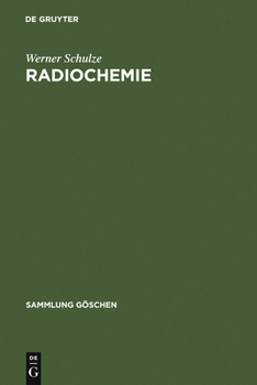 Hardcover Radiochemie [German] Book