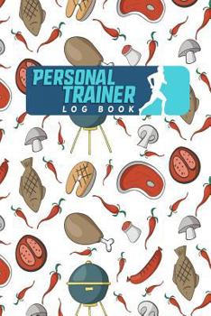 Paperback Personal Trainer Log Book
