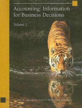Paperback Accounting: Information for Business Decisions, Volume 1 Book