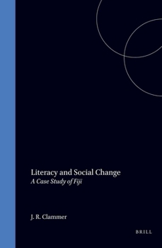 Hardcover Literacy and Social Change: A Case Study of Fiji Book