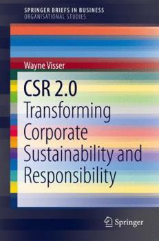 Paperback Csr 2.0: Transforming Corporate Sustainability and Responsibility Book