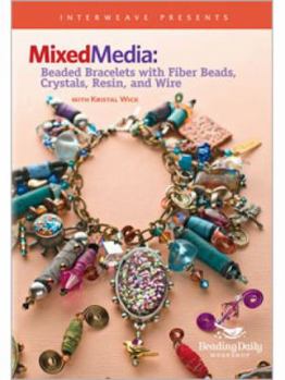 DVD Mixed Media - Beaded Bracelets with Fiber Beads, Crystals, Resin, and Wire Book