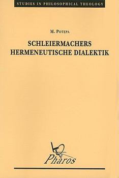 Paperback Schleiermachers Hermeneutische Dialektik [German] Book
