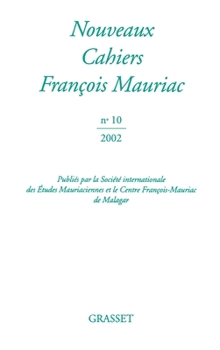 Paperback Nouveaux cahiers François Mauriac n° 10 [French] Book