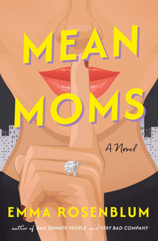 Hardcover Mean Moms [Large Print] Book