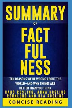 Paperback Summary of Factfulness by Hans Rosling, Anna Rosling R Book