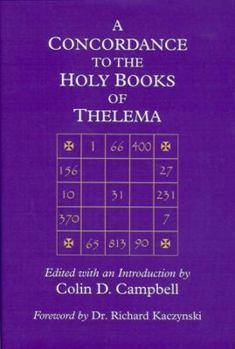 Hardcover A Concordance to the Holy Books of Thelema Book