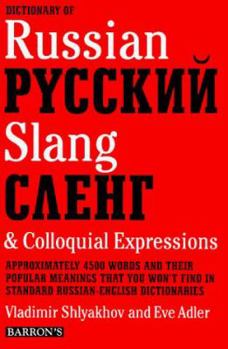 Paperback Dictionary of Russian Slang and Colloquial Expressions: Russkii Sleng Book