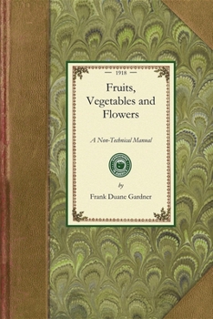 Paperback Fruits, Vegetables and Flowers Book