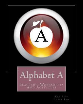 Paperback Alphabet A: Blackline Worksheets And Activities Book