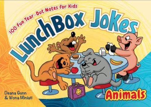 Paperback Lunchbox Jokes: Animals: 100 Fun Tear-Out Notes for Kids Book