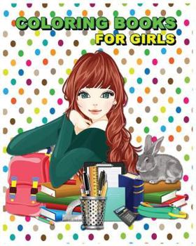 Paperback Coloring Books For Girls: Stress Relief Coloring Book: Flower Designs Book