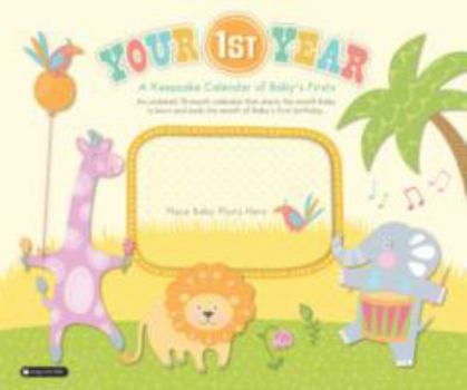 Calendar Orange Circle Studio 13-Month Your First Year Undated Keepsake Wall Calendar (51133) Book