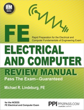 Paperback Ppi Fe Electrical and Computer Review Manual - Comprehensive Fe Book for the Fe Electrical and Computer Exam Book