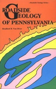 Paperback Roadside Geology of Pennsylvania Book