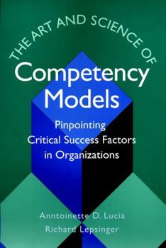 Hardcover The Art & Science of Competency Models Book