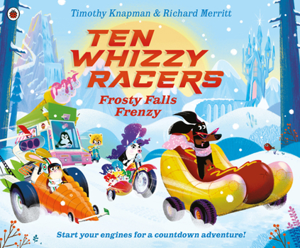 Ten Whizzy Racers: Frosty Falls Frenzy: Start your engines for a countdown adventure!