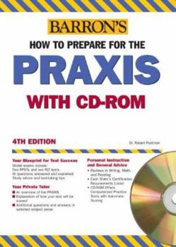 Paperback How to Prepare for the Praxis [With CDROM] Book