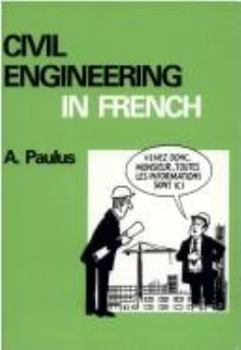 Paperback Civil Engineering In French (French and English Edition) [French] Book