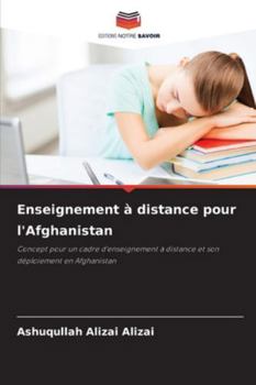 Paperback Enseignement à distance pour l'Afghanistan [French] Book
